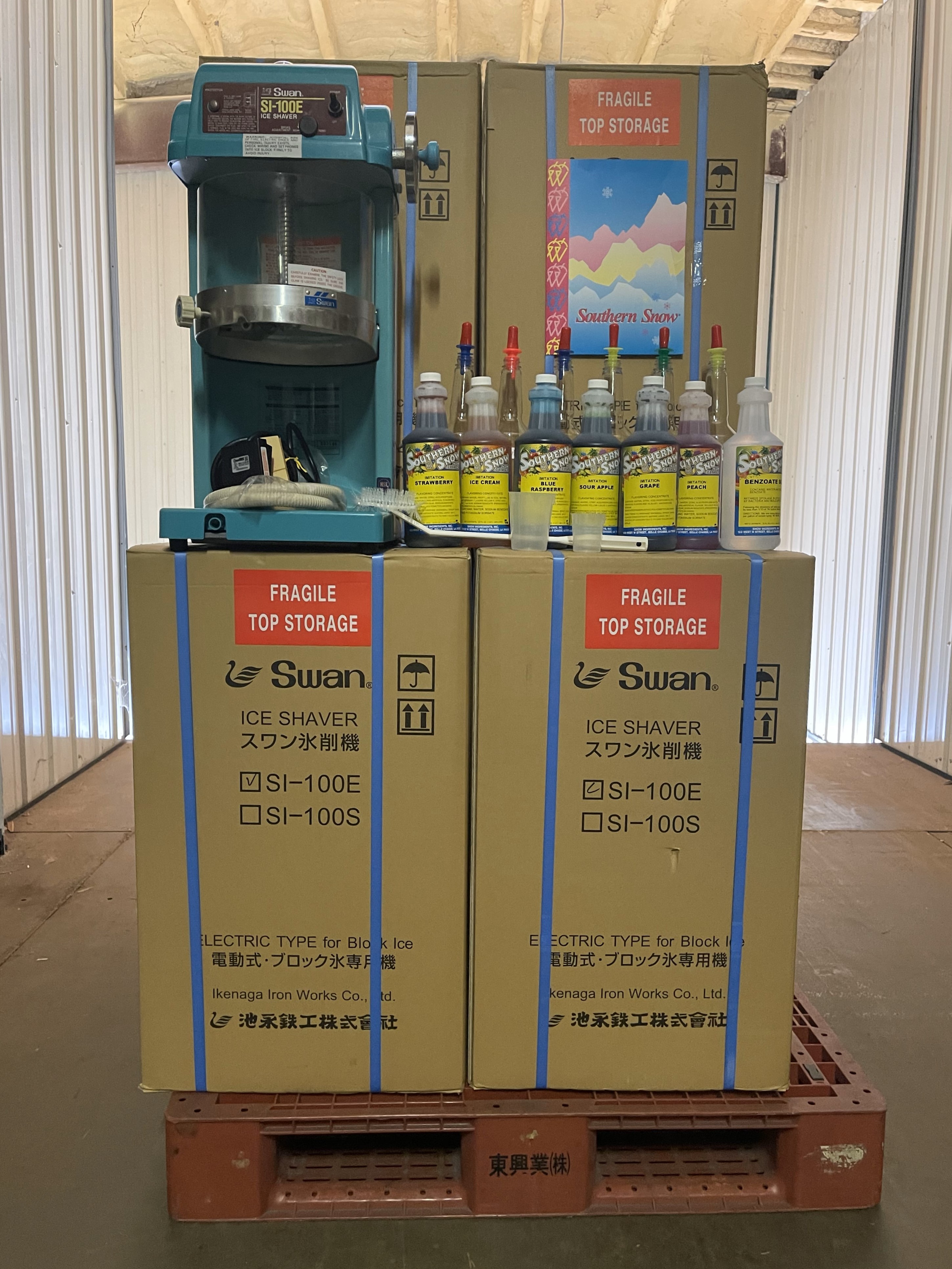 Used Swan SI-100 Shaved Ice Machine