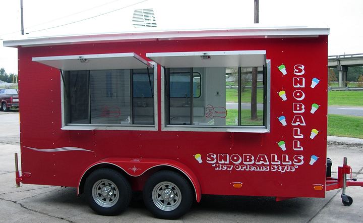 Concession Trailer 6' x 14' 3