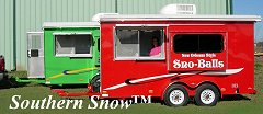 Southern Snow Concession Trailers