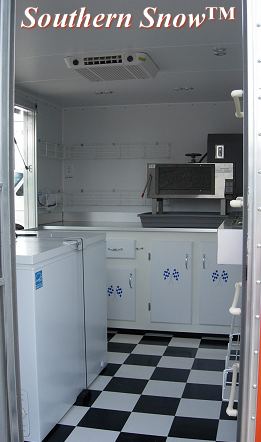 Snow Cone Concession Trailer 6' x 14' 3